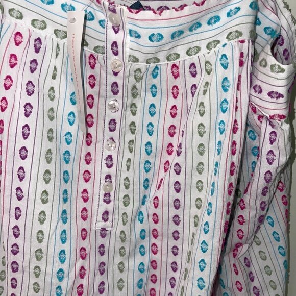 Modcloth Midi Dress Size Large White  A Weekenders Dream Embroidered Dots New - Picture 10 of 15